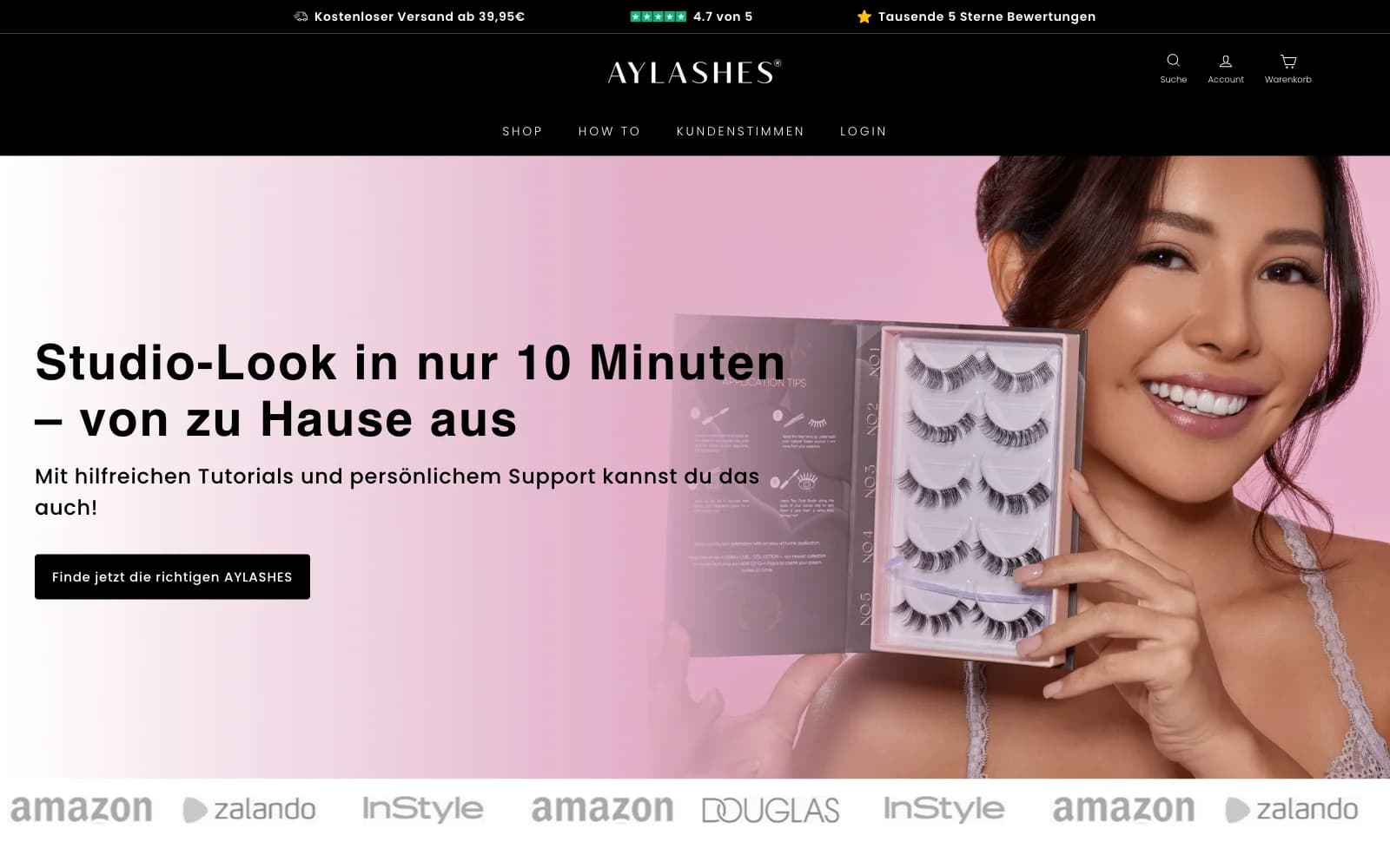 aylashes.de Website